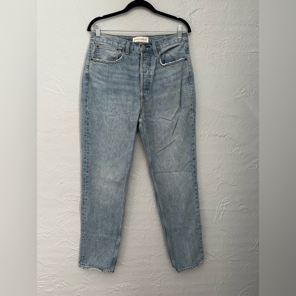 Denim Forum Denim - Denim Forum The BF High Rise Loose Light Wash Jeans